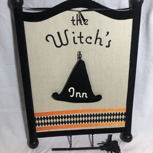 Halloween Wall decor “The Witch’s Inn/Out”